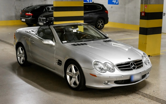 Mercedes-Benz SL cena 67500 przebieg: 146000, rok produkcji 2005 z Warszawa małe 191